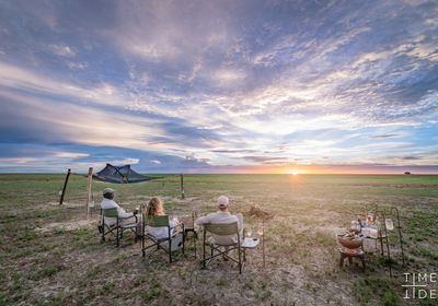 Sundowners on the Plains